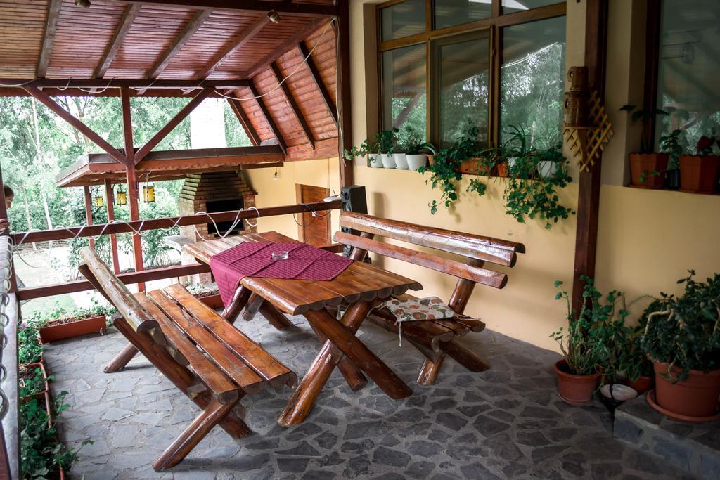 Pensiunea Bujorul Comăna Exterior foto